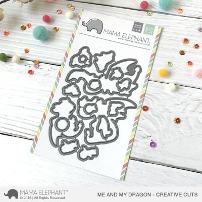 Mama Elephant Creative Cuts - Me and my Dragon